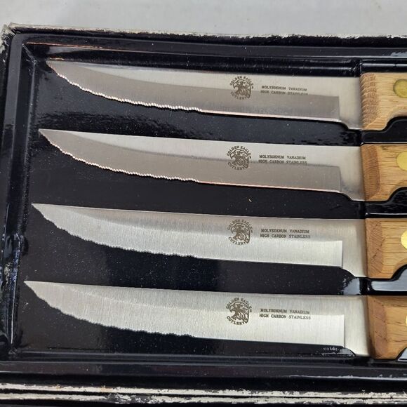 Golden Eagle Cutlery High Carbon Stainless Steel 4-Piece Knife Set - Picture 4 of 6